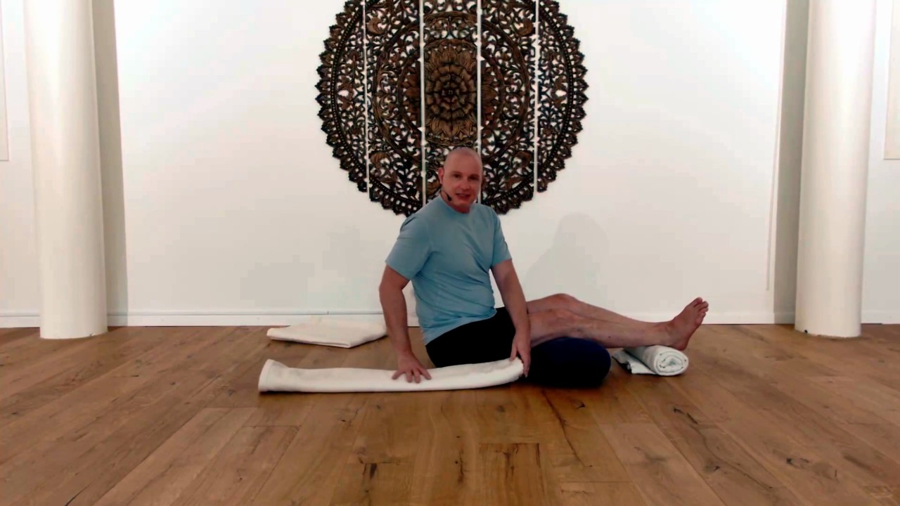 Hilfsmittel im Yin Yoga